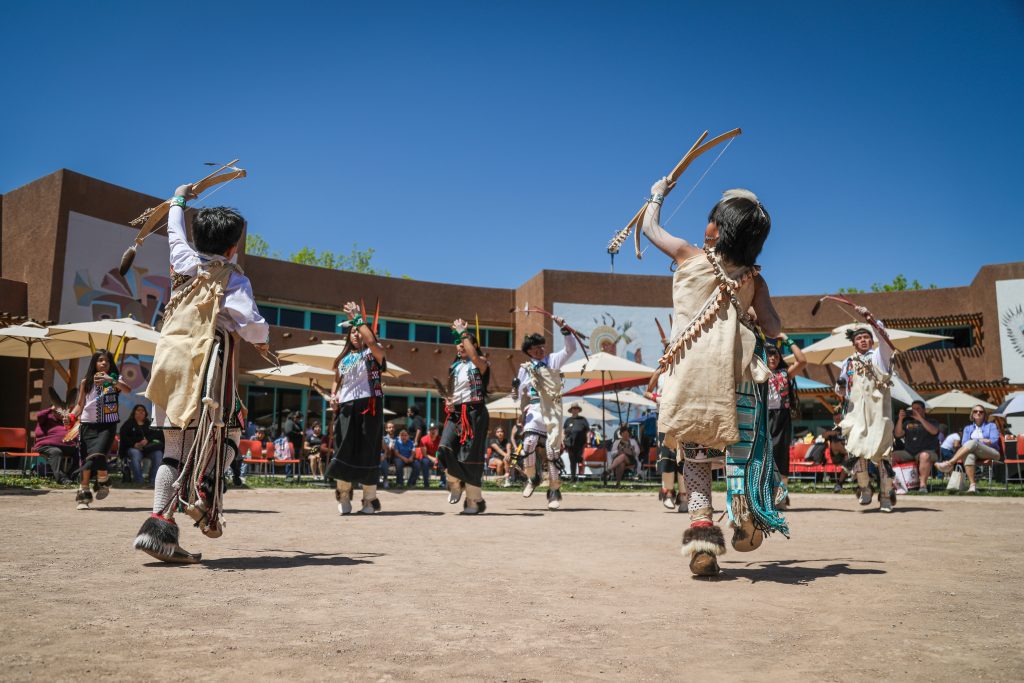 Pueblo dance group